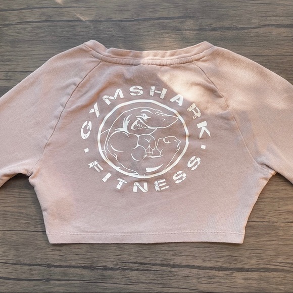 Legacy Fitness Long Sleeve Crop Top in Taupe - Picture 3 of 11